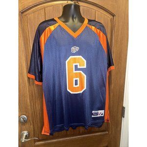 Majestic UTEP Miners Football Jersey Texas El Paso No 6 Size XL Made in USA